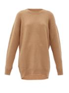Matchesfashion.com Isabel Marant Toile - Danaelle Wool-blend Mini Dress - Womens - Beige