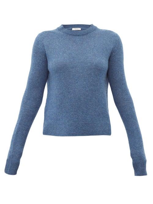 Matchesfashion.com The Row - Muriel Cashmere Sweater - Womens - Blue