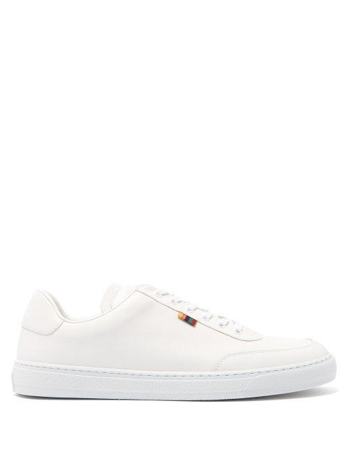 Matchesfashion.com Paul Smith - Earle Leather Low Top Trainers - Mens - White