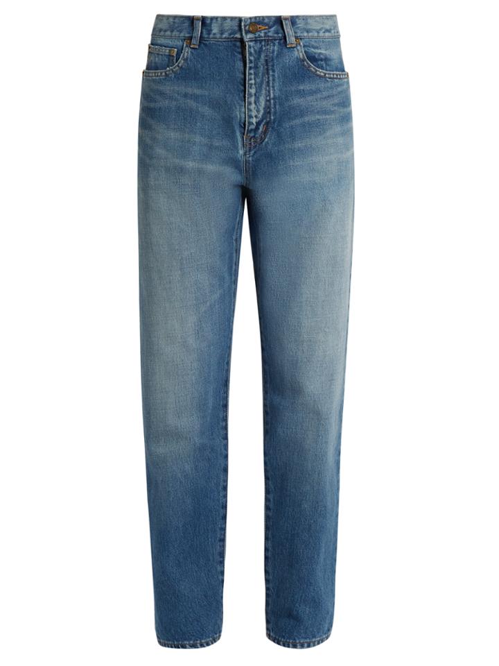 Saint Laurent Low-slung Boyfriend Jeans