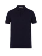 Matchesfashion.com Salle Prive - Eliel Cotton Jersey Polo T Shirt - Mens - Navy