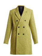 A.p.c. Joan Double-breasted Wool-blend Coat