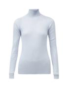 Matchesfashion.com Gabriela Hearst - Peppe Ribbed Cashmere-blend Roll-neck Sweater - Womens - Blue