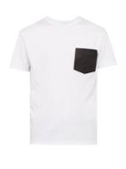 Matchesfashion.com Berluti - Leather Patch Pocket Cotton T Shirt - Mens - White