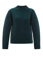 Matchesfashion.com A.p.c. - Janet Wool Blend Sweater - Womens - Dark Green