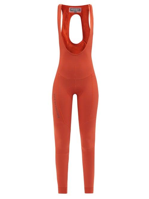 Caf Du Cycliste - Marie Jersey Bib Tights - Womens - Red