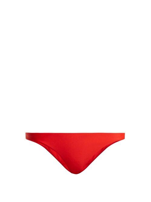 Matchesfashion.com Jade Swim - Most Wanted Low Rise Bikini Briefs - Womens - Red