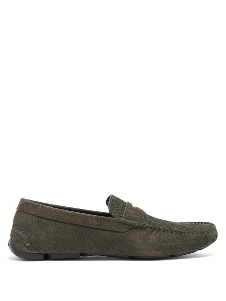 Giorgio Armani Leather Loafers