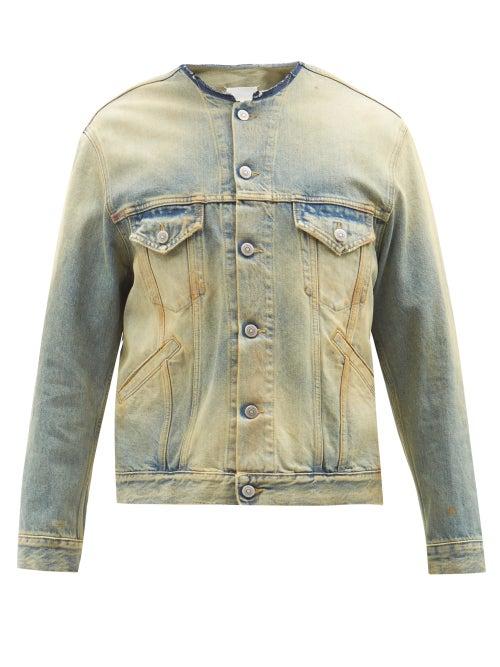 Maison Margiela - Distressed Denim Jacket - Mens - Denim
