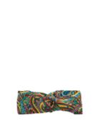 Matchesfashion.com Etro - Paisley Print Silk Headband - Womens - Yellow Multi