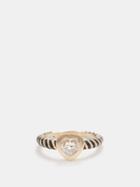 Alison Lou - Streamer Topaz & 14kt Gold Ring - Womens - Gold Multi
