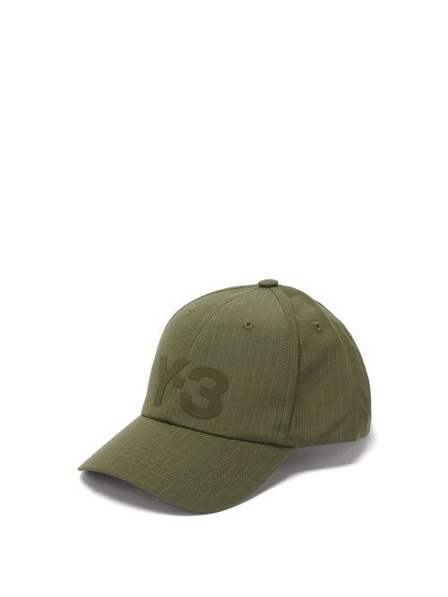 Matchesfashion.com Y-3 - Logo-embroidered Ripstop Baseball Cap - Mens - Khaki