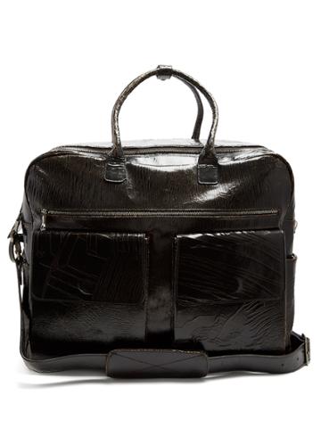 Marc Marmel Klondike Cracked-leather Holdall