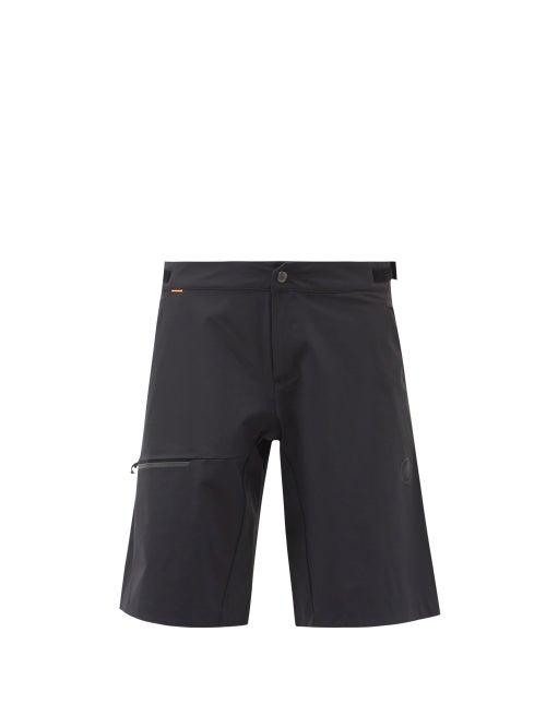 Mens Activewear Mammut Delta X - Ledge Shell Shorts - Mens - Black