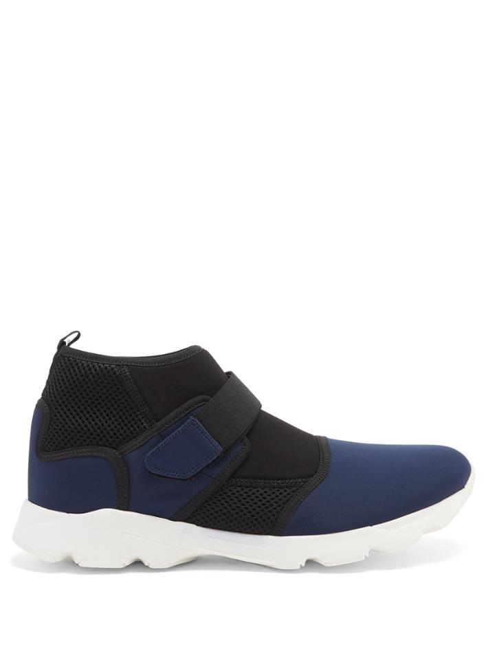 Marni High-top Neoprene Trainers