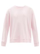Derek Rose - Quinn Cotton-blend Jersey Sweater - Womens - Pink