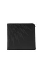 Matchesfashion.com Neil Barrett - Lightning Bolt Embossed Leather Cardholder - Mens - Black Multi