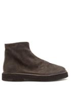 Matchesfashion.com Marsll - Parapa Suede Chelsea Boots - Mens - Grey