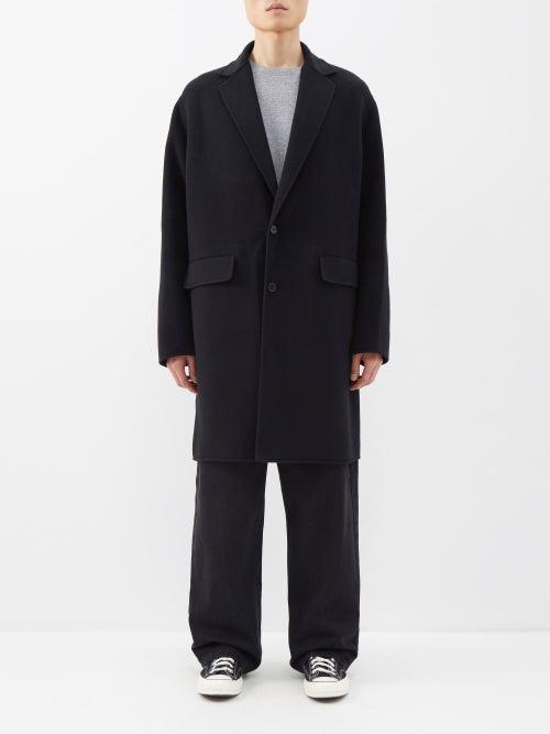 Raey - Responsible Cashmere Cardigan Coat - Mens - Black