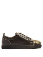 Christian Louboutin Junior Zip Leather Trainers