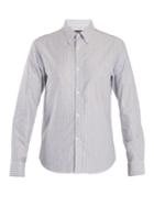Acne Studios Ohio Face Striped Cotton-oxford Shirt