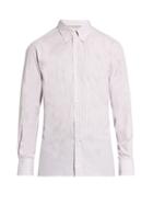 Brunello Cucinelli Striped Button-down Collar Cotton-poplin Shirt