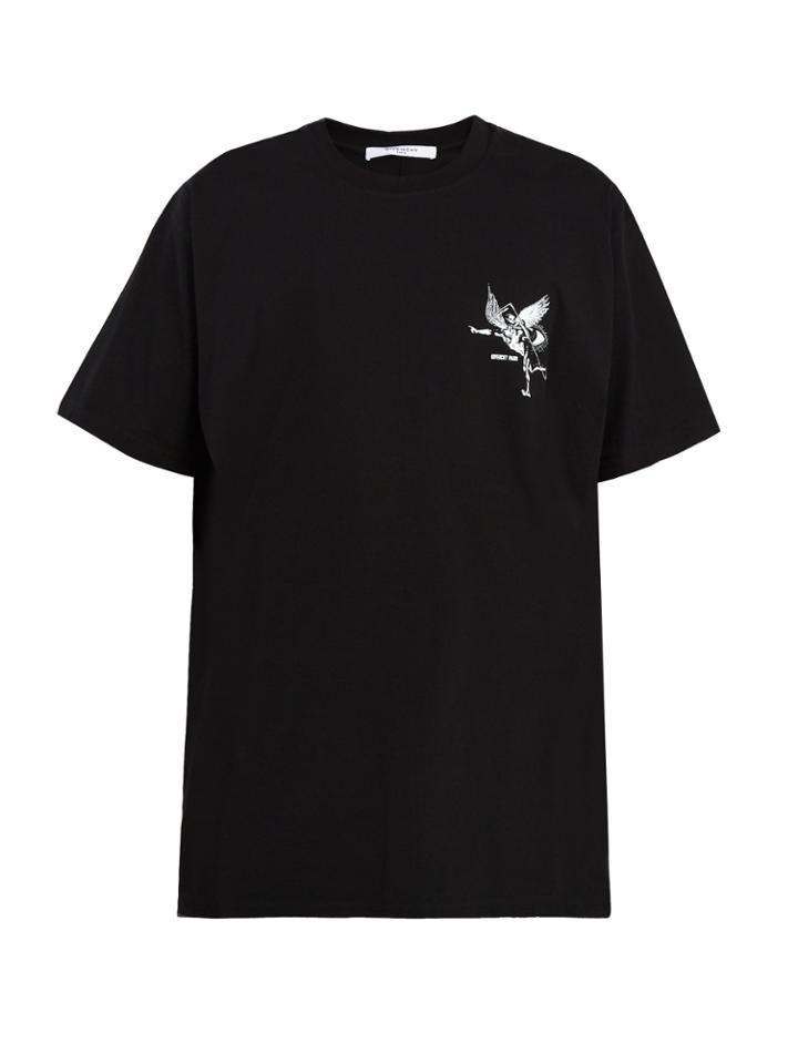 Givenchy Cherub Skull Graphic T-shirt