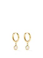 Octavia Elizabeth - Charmed Gabby Micro Diamond & 18kt Gold Earrings - Womens - Yellow Gold
