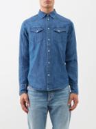 Rag & Bone - Chambray-denim Shirt - Mens - Blue