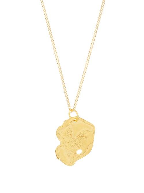 Matchesfashion.com Alighieri - The Rooster 24kt Gold-plated Necklace - Womens - Yellow Gold