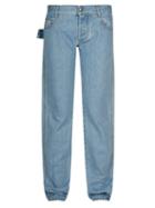 Bottega Veneta - Straight-leg Jeans - Womens - Light Denim