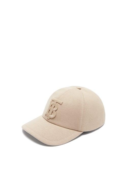 Matchesfashion.com Burberry - Tb Cotton-jersey Baseball Cap - Mens - Beige