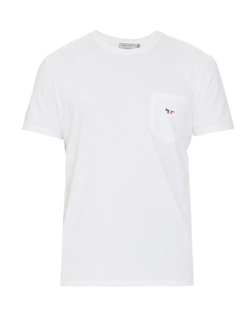 Maison Kitsuné Patch-pocket Cotton-jersey T-shirt