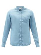 Matchesfashion.com Officine Gnrale - Antime Chest-pocket Chambray Shirt - Mens - Indigo