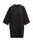 Rick Owens - Tommy Cotton-jersey T-shirt - Womens - Black