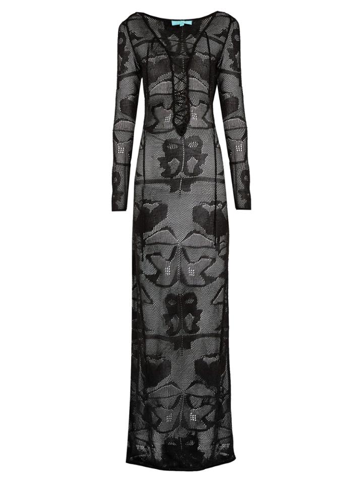 Melissa Odabash Giselle Lace-up Maxi Beach Dress