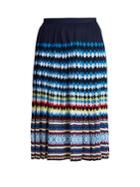 Mary Katrantzou Aura Eirene-jacquard Pleated Skirt