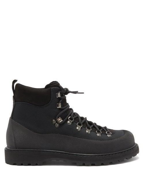 Matchesfashion.com Diemme - Roccia Vet Canvas Hiking Boots - Mens - Black