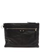 Balenciaga Classic Clip L Leather Pouch