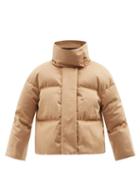 Khaite - Raphael Quilted Cashmere-blend Down Jacket - Womens - Beige