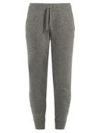 Brunello Cucinelli Sequin-embellished Cashmere-blend Track Pants