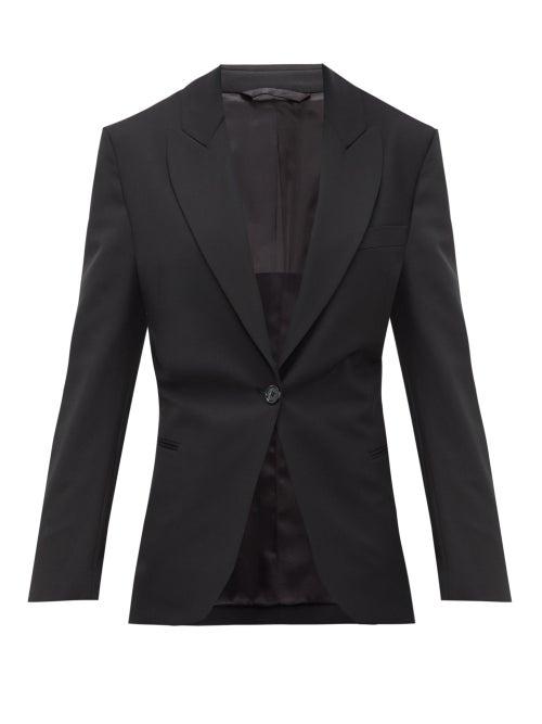Matchesfashion.com Acne Studios - Jereni Cinched-waist Single-breasted Blazer - Womens - Black