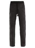 Matchesfashion.com True Religion - Contrast Stitch Cotton Jersey Track Pants - Mens - Black
