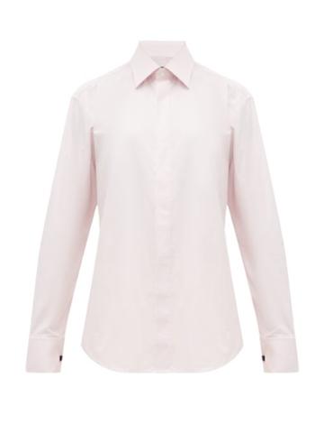 Matchesfashion.com Emma Willis - Selva French Cuff Cotton Shirt - Womens - Pink