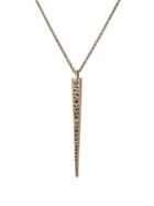 Matchesfashion.com Parts Of Four - Big Spike Diamond & Sterling-silver Necklace - Mens - Silver