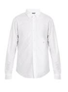 Matchesfashion.com Acne Studios - Ohio Face Cotton Shirt - Mens - White