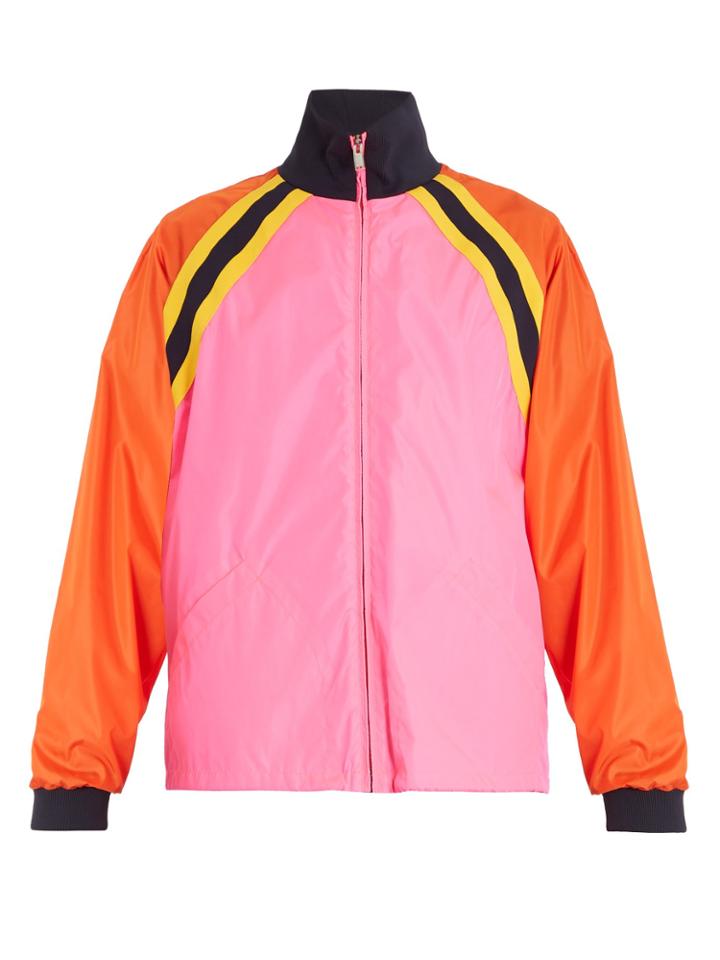 Gucci Logo-printed Nylon Shell Jacket