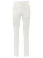 Matchesfashion.com Pallas Paris - Hudson High-rise Wool Trousers - Womens - White