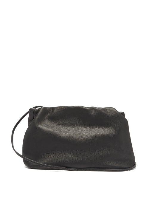 Matchesfashion.com The Row - Bourse Leather Clutch Bag - Womens - Black