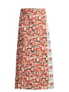 Prada Lipstick And U-print Wrap Skirt